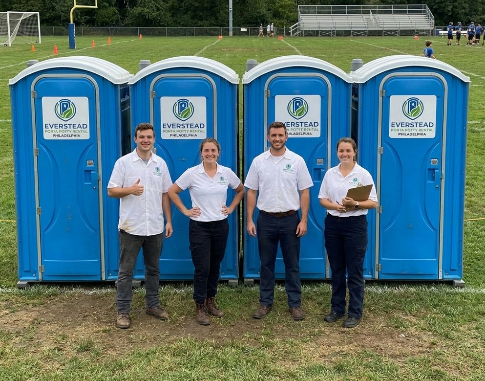 Everstead Porta Potty Rental Philadelphia Installation